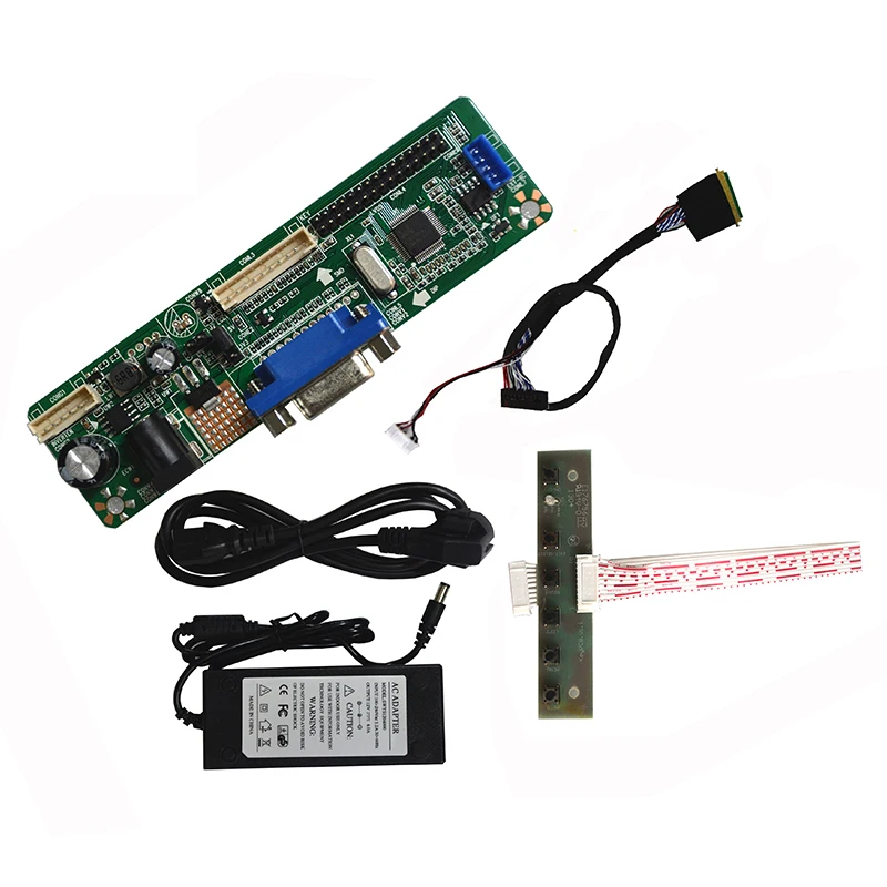V.M70A VGA LVDS набор для платы ЖК контроллер B101AW07 B101AW06 B101AW03 B101AW02 10 1 дюймов 1024X600 WLED