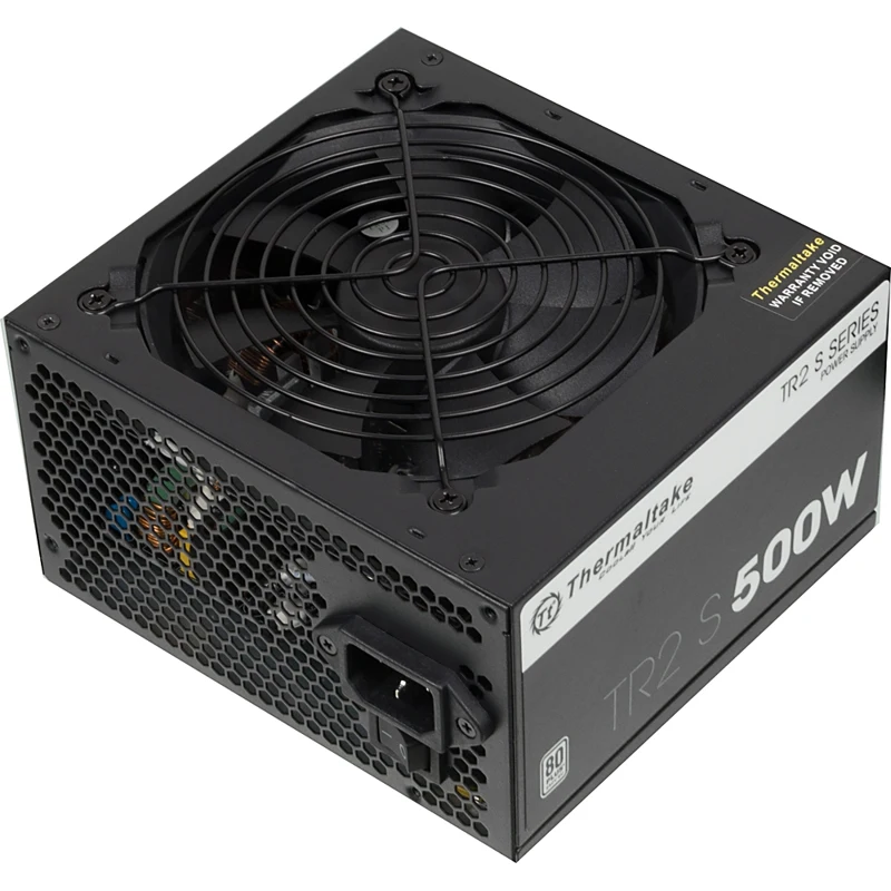 Блок питания Thermaltake ATX 500W TR2 S 80+(24+4+4pin) APFC 120mm fan 5xSATA RTL