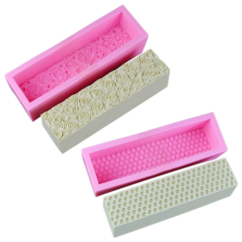 

3D Rose Flower Toast Bread Mold,Fondant Cake Pop Mold,Diy Handmade Soap Mould Craft Art Aroma Stone Making Mould Clay Molds,Ch