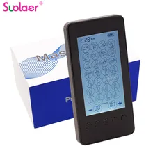 28 режимов тенсовый Массажер для физиотерапии Перезаряжаемые Облегчает боль в Массажер для всего тела делает Сенсорный экран многофункциональный массажный аппарат