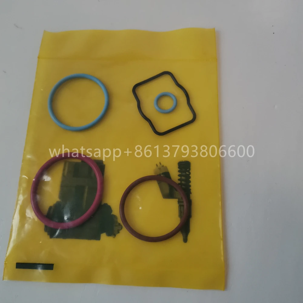 6 pcs High Quality Auto Fuel Injector Nozzle Repair Kits O-Ring for C12 injector |