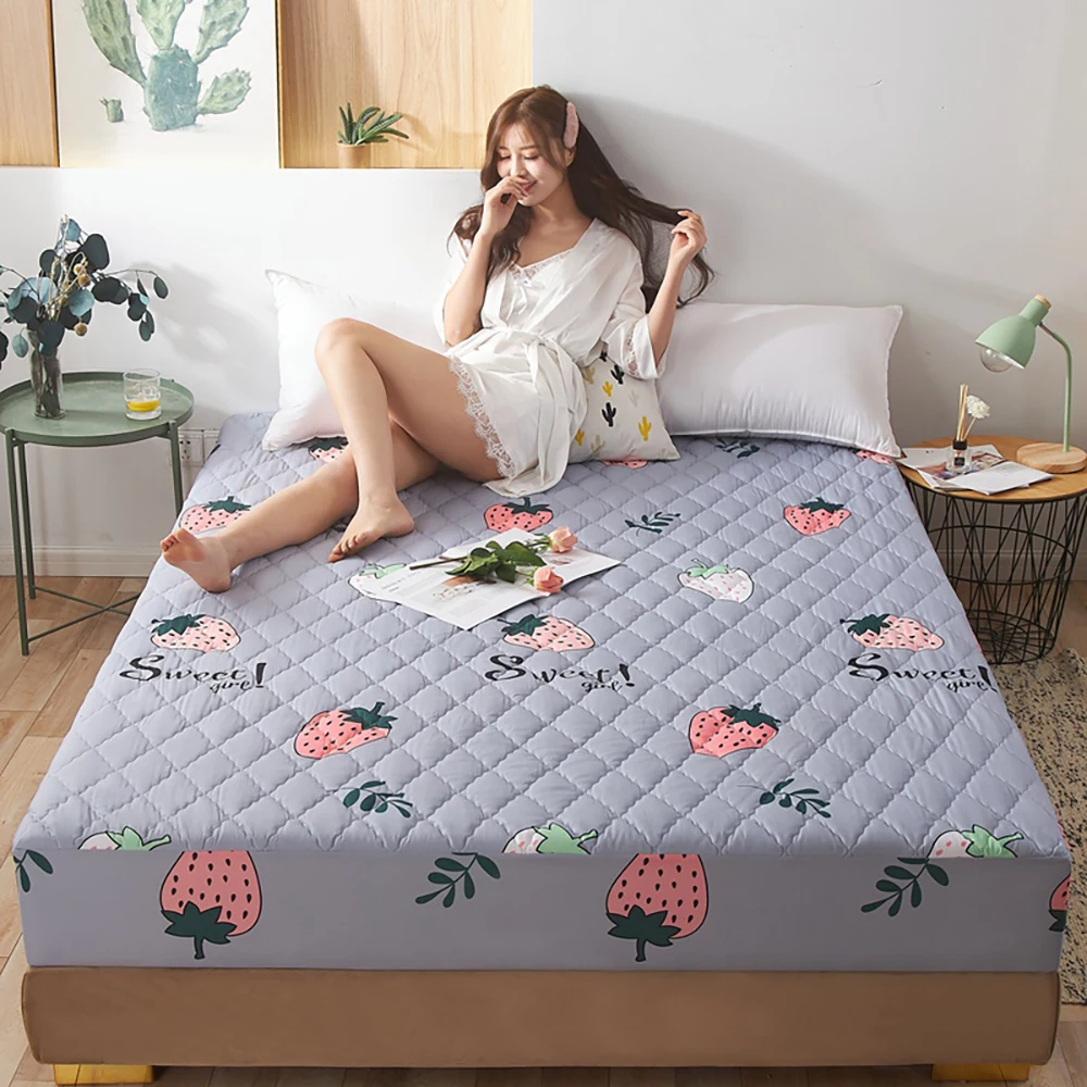 

Soft MicrofiberÂ 100% Polyester Â Elastic Fitted Sheet Quilt Cover Bed Cover Suitable For Queen Size