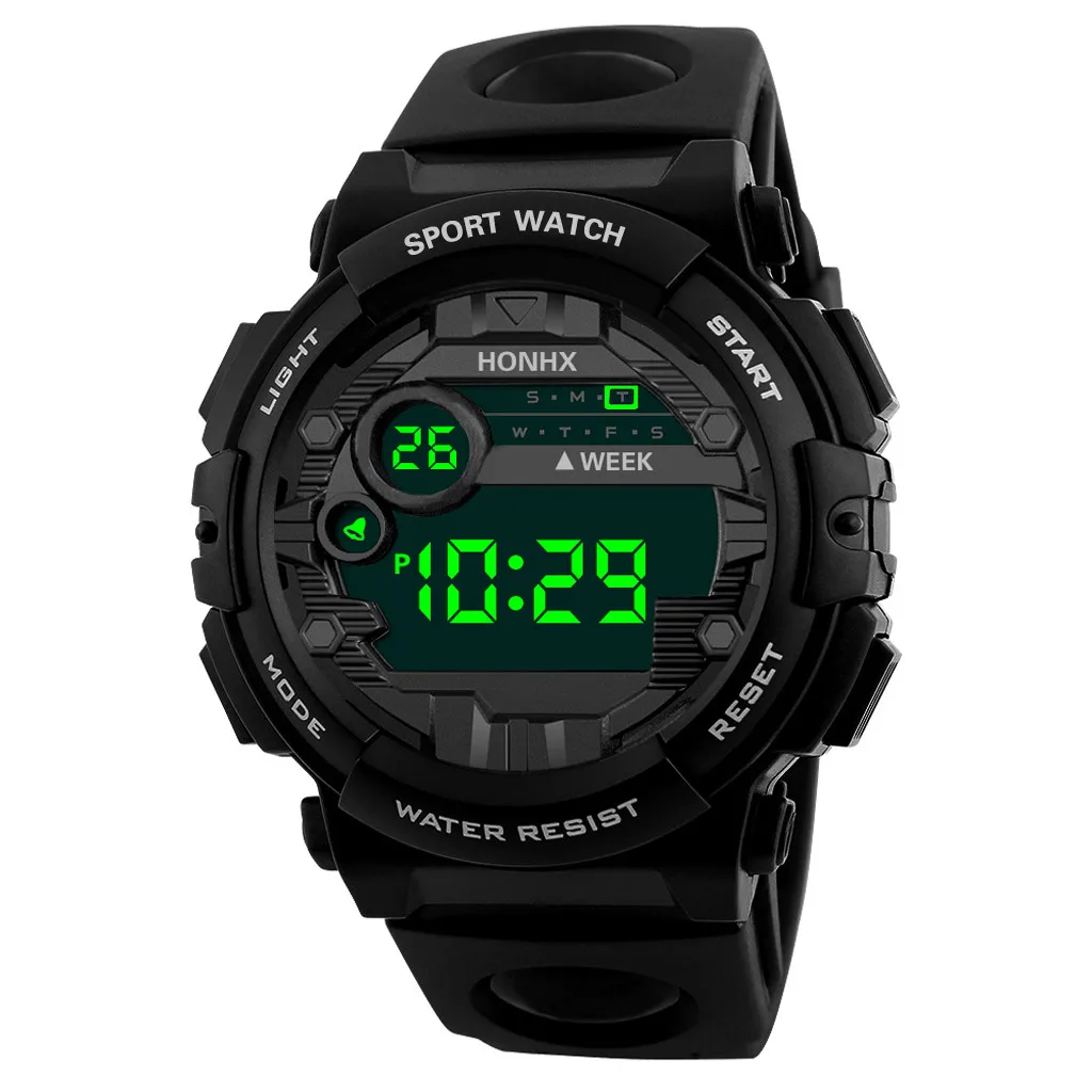 Luxury Men Digital Led Watch Sport Men Outdoor Date Electronic Watches Waterproof Wrist Watch Clock Male Relogio Masculino 