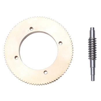 

Stainless Steel Worm Tin Bronze Worm Gear Wear 1:90 Reduction Ratio Large Reduction Ratio Gear Gear