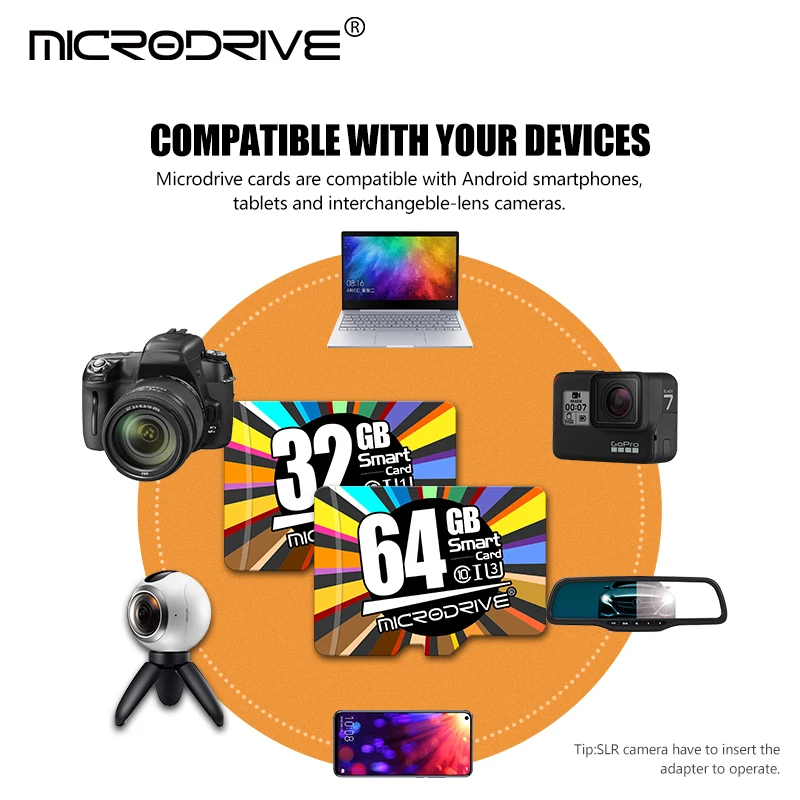 Micro sd карта памяти класс 10 128 ГБ 64 32 16 ГБ|Карты памяти| |
