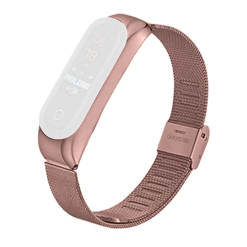 Металлический чехол для часов pulsera mi band 4 Milanese ремешок из нержавеющей стали Xiaomi Mi
