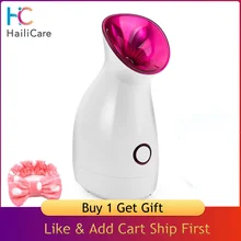 Распаривание пор Горячий паровой аппарат для лица термальный поры машина для глубокой очистки очиститель для лица отпаривание лица тепловой распылитель инструмент для ухода за кожей устройство красоты