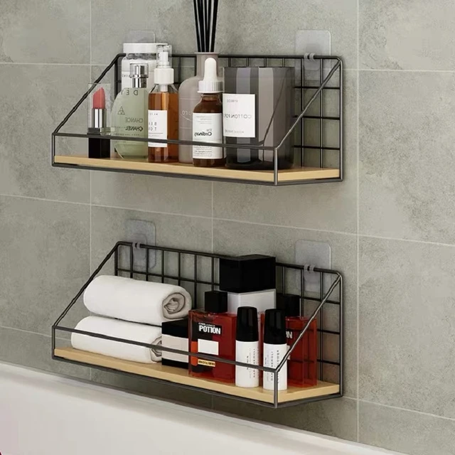 Scaffale da bagno a parete scaffale da bagno scaffale da bagno per cucina  articoli da toeletta accessori da bagno per la casa - AliExpress