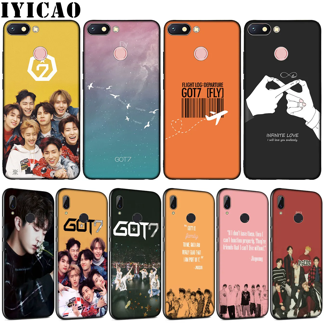 

GOT7 JB Mark Jackson BAMBAM Soft TPU Silicone Phone Case for Xiaomi Redmi K20 S2 GO 7A 6A 5A 5 Plus 4A 4X Note 8 7 6 Pro