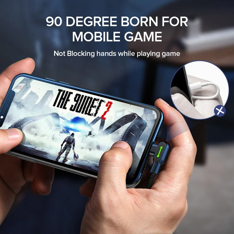 MCDODO 3 м usb type C кабель для быстрой зарядки USB C кабель для передачи данных type-c Android зарядное устройство USB-C Micro USB кабель для samsung S8 S9 Note 8