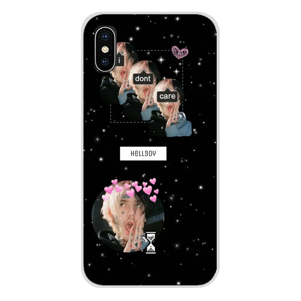 Для Samsung Galaxy J1 J2 J3 J4 J5 J6 J7 J8 плюс Prime Lil открытым LilPeep, реперские кепки аксессуары для мобильного телефона чехлы - Цвет: images 5