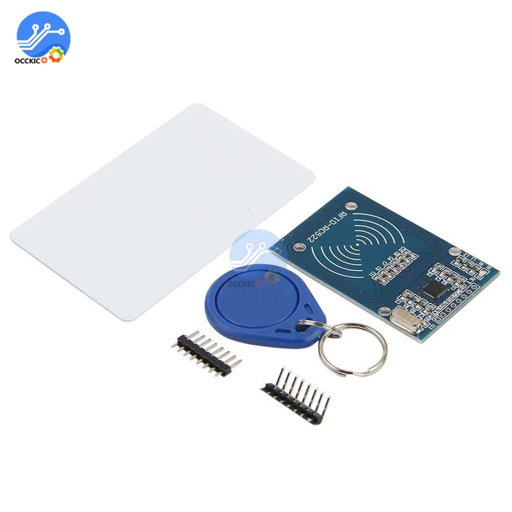 Модуль радиочастотной идентификации RC522 Φ модуль с карточками IC SPI запись и