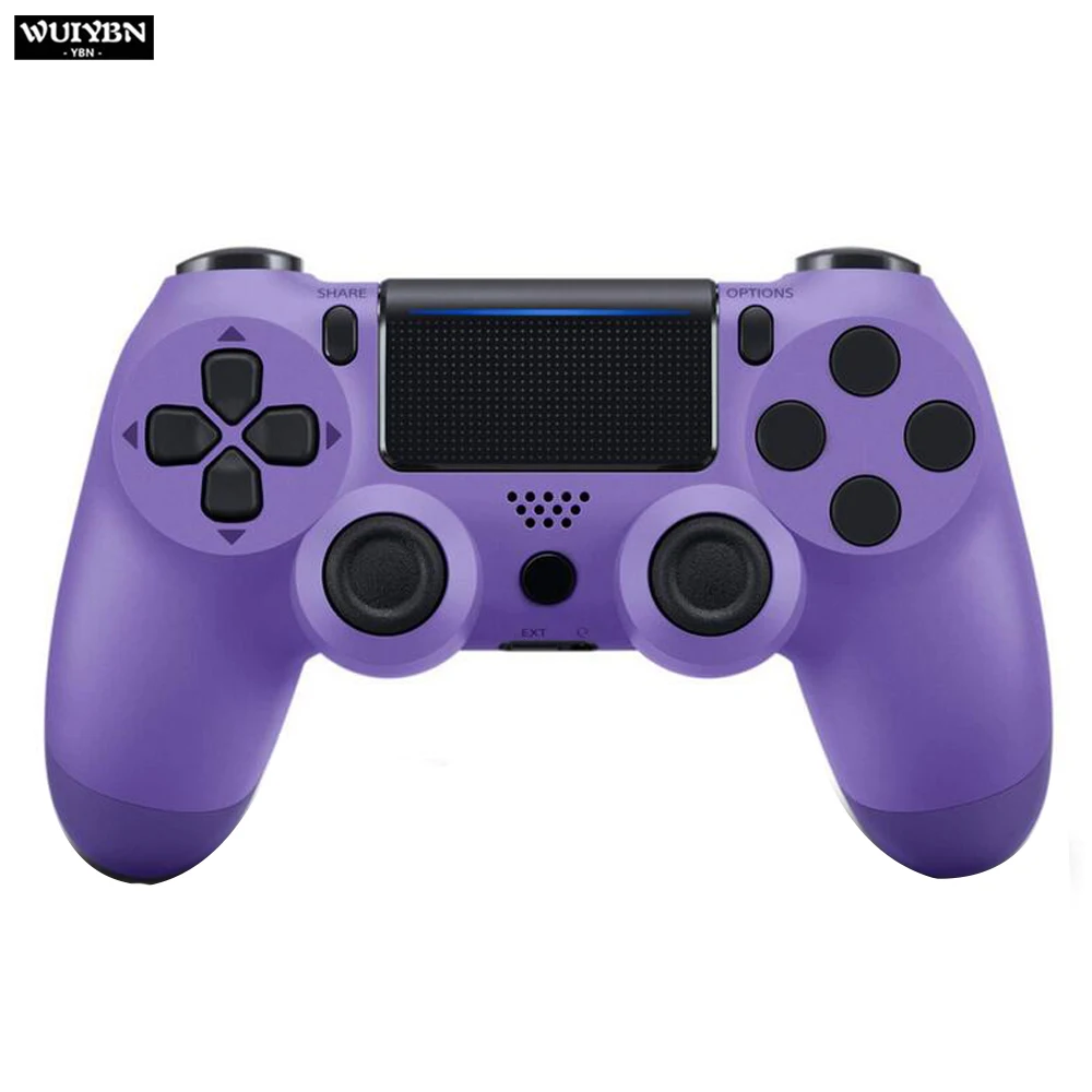 Фиолетовый WUIYBN Bluetooth PS4 Геймпад контроллер беспроводной джойстик для PSONY Dualshock playstation 4 игровая консоль ПК паровой - Цвет: Фиолетовый
