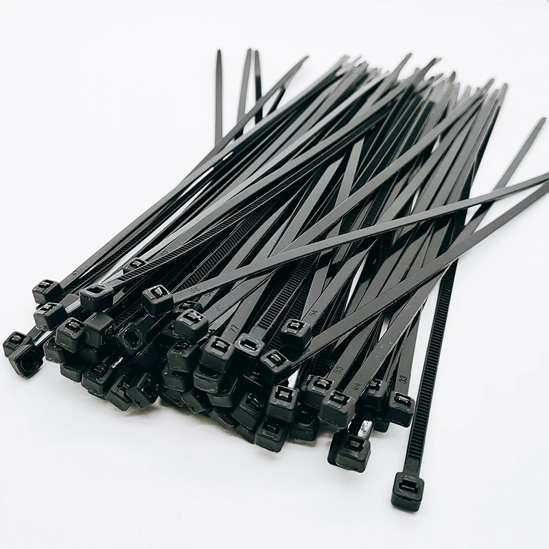 100 шт. пластиковые нейлоновые кабельные стяжки 5x300 мм | Обустройство дома