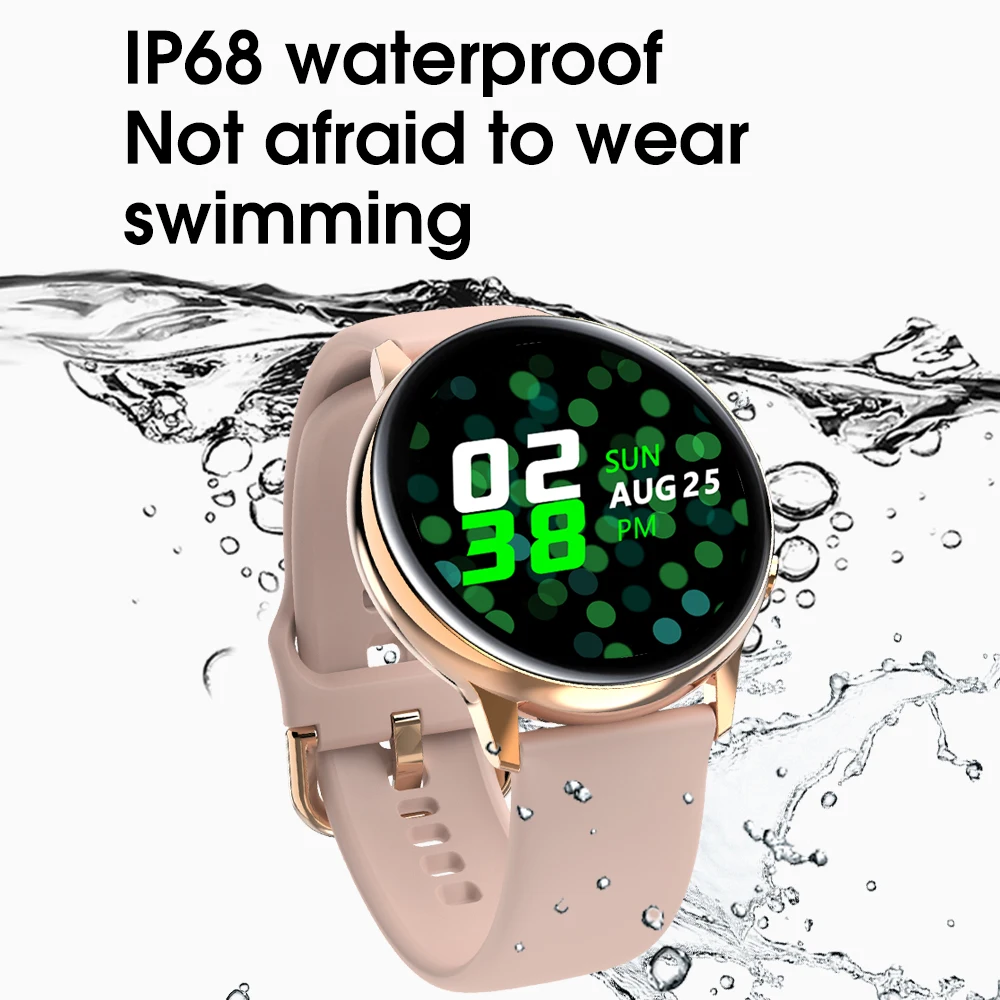 Lokmat Time Luxury Amoled Smart Watch Women 390