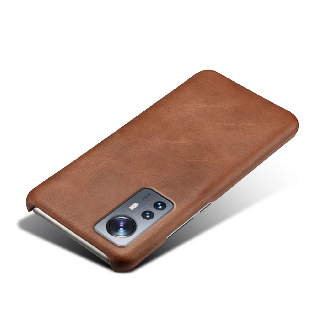

Xiaomi 12 Case Luxury Vegan PU Leather Cover For Xiomi Mi 12 Funda Wearable Slim Coque For Xiaomi 12 Mi12 5G 6.28" Phone Case