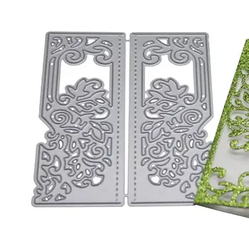 

Door Metal Cutting Dies Stencil DIY Scrapbooking Album Stamp Paper Card Embossing Decor Craft