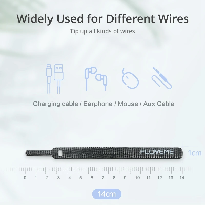 FLOVEME Кабельный органайзер проволочная намотка-держатель для наушников мышь клипса для кабеля протектор USB кабель управление для iPhone Micro usb type C 4
