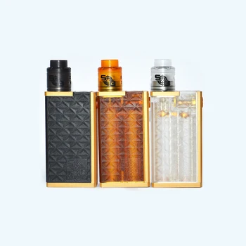 

SOB Mechanical BOX Mod Electronic Cigarette mini mech mod fit 2pcs 18650 battery slicone 510 VS hellfire V6 enneqiadro vape mods