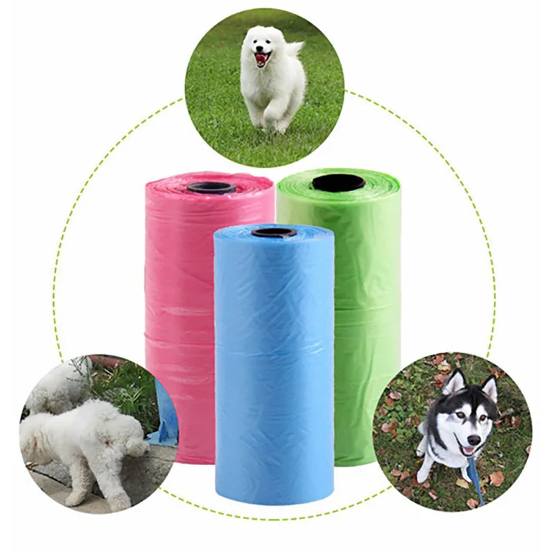 15 / Volume 20 / Volume Environmental Garbage Bag Pet Picking Garbage Bag Pet Degradable Material Toilet Bag Product Shit Bag