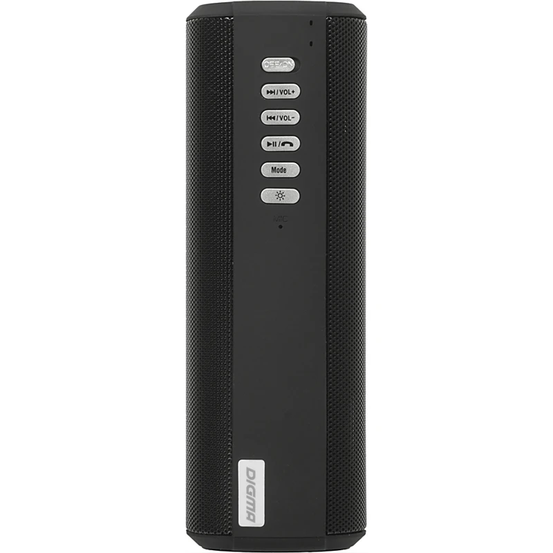 Колонка порт. Digma S-32 черный 6W 1.0 BT 2000mAh(SP326B