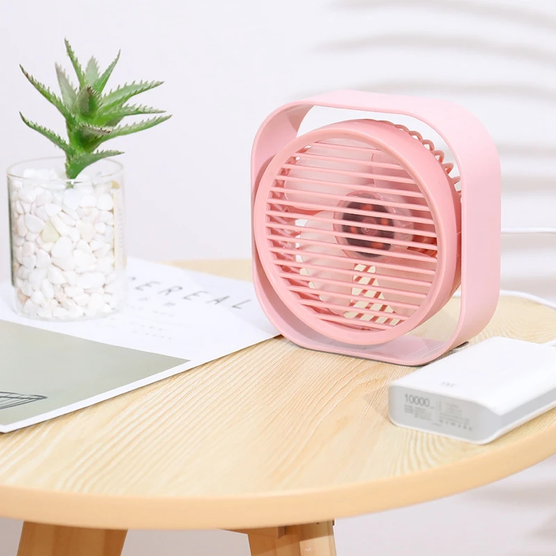 Мини Usb Настольный вентилятор персональный портативный охлаждающий вентилятор с поворотом 360 регулируемый угол для офиса бытовой путешествий