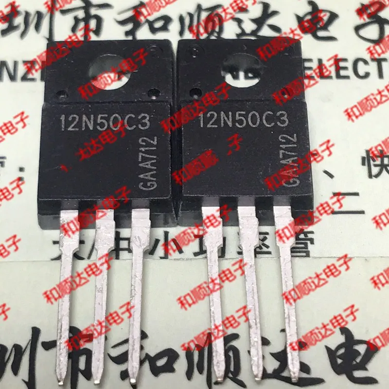 Оригинальный Новый/5 шт./SPA12N50C3 12N50C3 TO-220F 500 В 12A | Электронные компоненты и