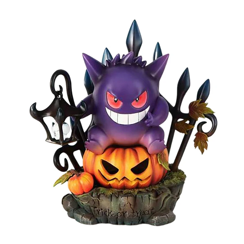 ハロウィンパンプキンランタン ピカチュウ ゲンゴーストパンプキン ポケモンチャーミング 3dホラー 彫像 装飾 ギフト ジョーク グッズ Aliexpress