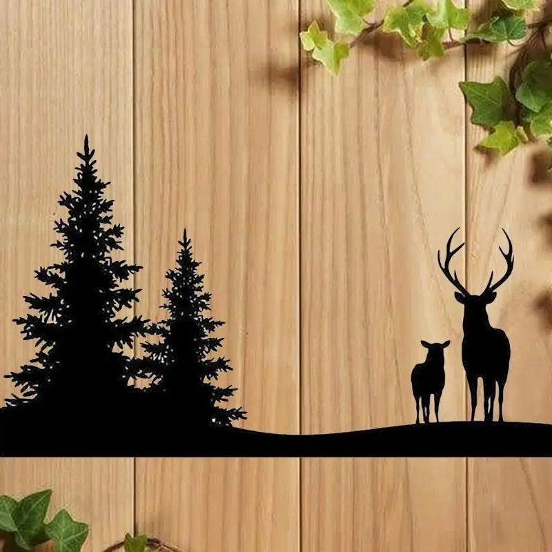 

Elk Deer Forest Carbon Steel Cutting Die Embossing Stencil Template Paper Art Handcraft Scrapbook Bookmark Card Decor