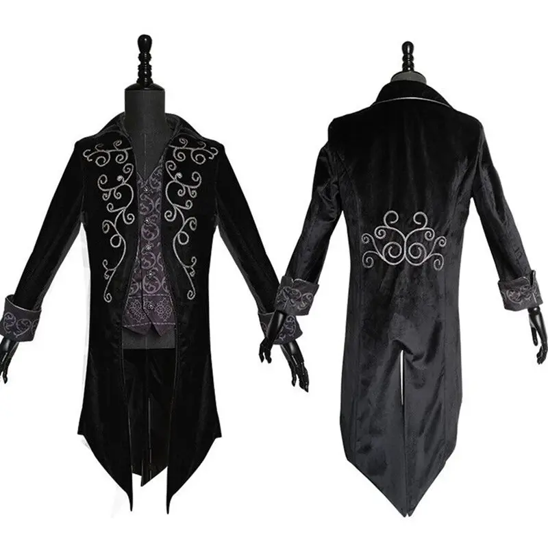 RoseticRetro, черное элегантное пальто, женское, винтажное, готическое, зима, осень, цвет блока, куртка, Femle, Сельма, пальто, верхняя одежда размера плюс, 3XL