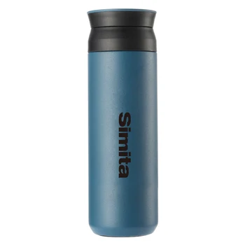 

Simita Premium Stainless steel Double Wall Vacuum Insulated water bottle 400ml Green with Vacuum Flask Thermos office