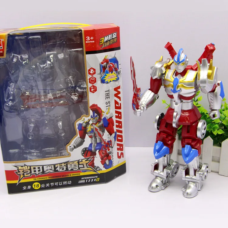 

Hot Sales 0196-10 Children'S Educational Transformation Armor Ott Warriors Superman Series Hot Selling Toy