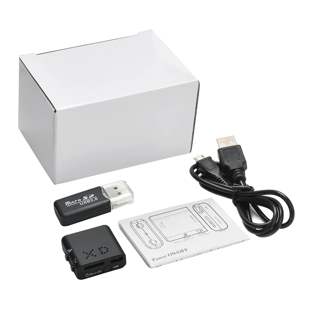 XD Mini Camera HD 1080P Camera Night Vision For Home Car Dash Spying