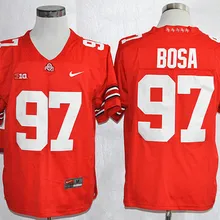 Горячая Распродажа. Высококачественная майка с вышивкой в стиле Огайо 97#16#1#15#45#23# белый/красный/черный