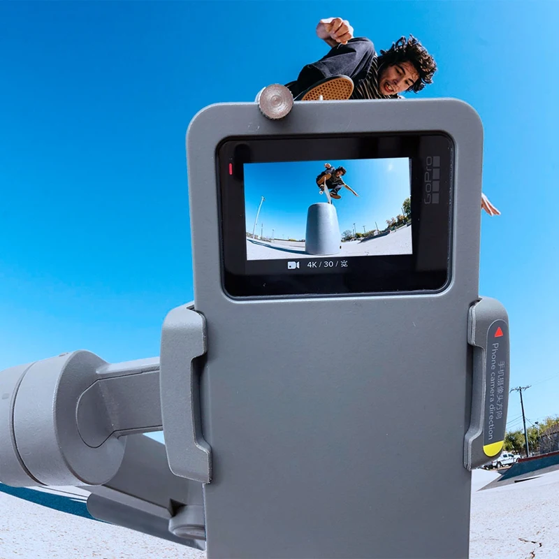 Камера ручной адаптер держатель для DJI OSMO Mobile 3 передачи для экшн-камеры GoPro 5/6/7, Камера