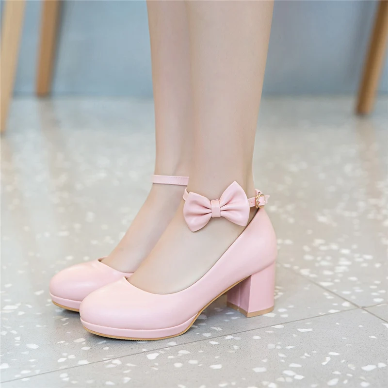 best children's shoes New Children Bow High Heels Girls Shoes Princess Performance Dress Leather Shoes Student White Pink Kids Dance Shoes 02C Sandal for girl