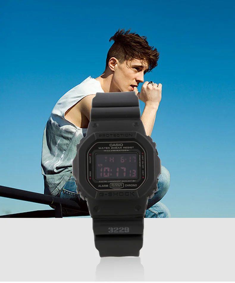 Jam Tangan Casio G Shock Seri Elektronik DW 5600MS 1digital Jam Tangan  Pria|Digital Jam Tangan| - AliExpress