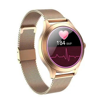 

KW10pro Women Smart Watch Full Touch Screen Stainless Steel Waterproof Heart Rate Blood Oxygen Menstrual Period