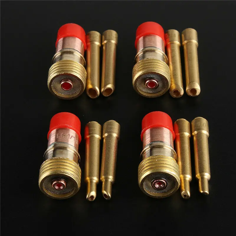 

Cup TIG welding For WP-17/18/26 41pcs Collet Electrode Clamps Torch Consumables Accessories