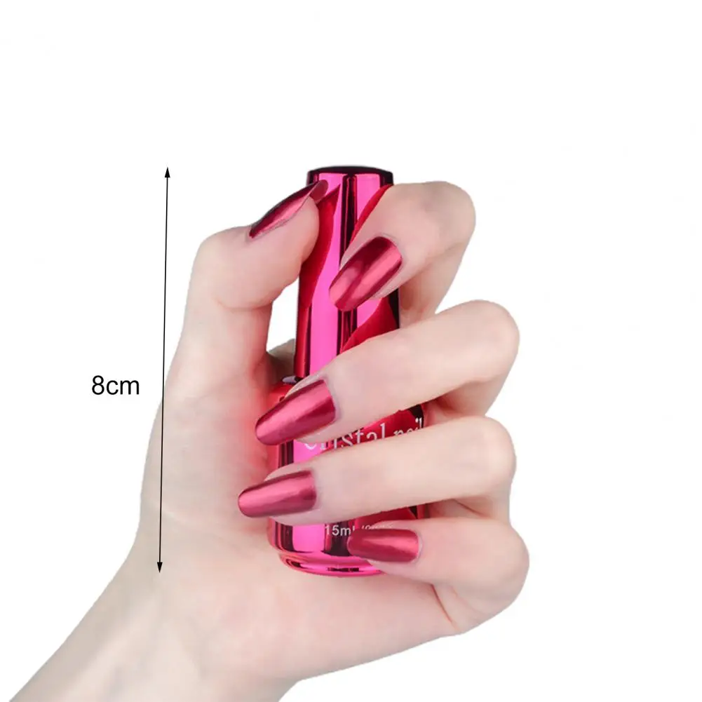 20ml Nail Polish Resin Gel Metallic Mirror Effect Lasting Nail Decor Quick Drying Makeup Tools Art Decoration nail polish nail art tools