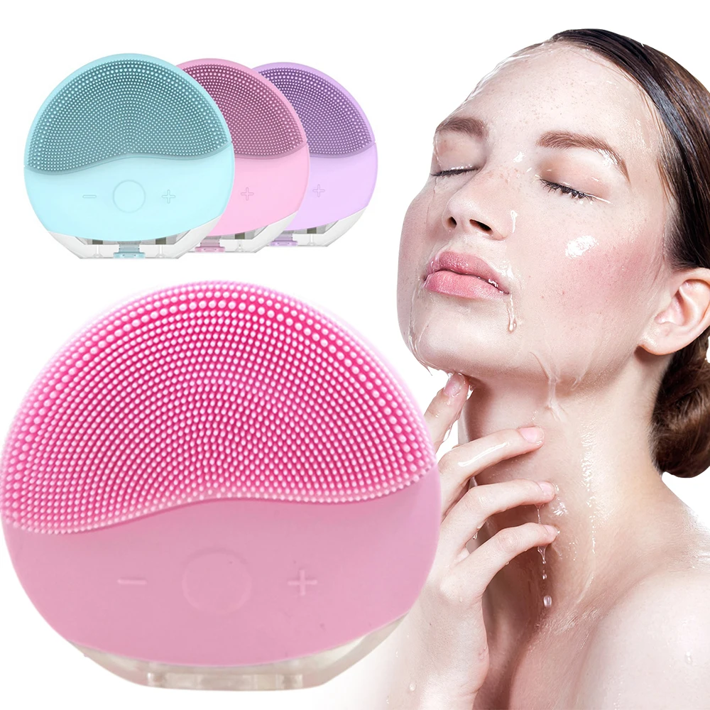 

Portable Nano Spray Water Meter Pore Cleaner Beauty Instrument Humidifier Electric Silicone Cleansing Instrument