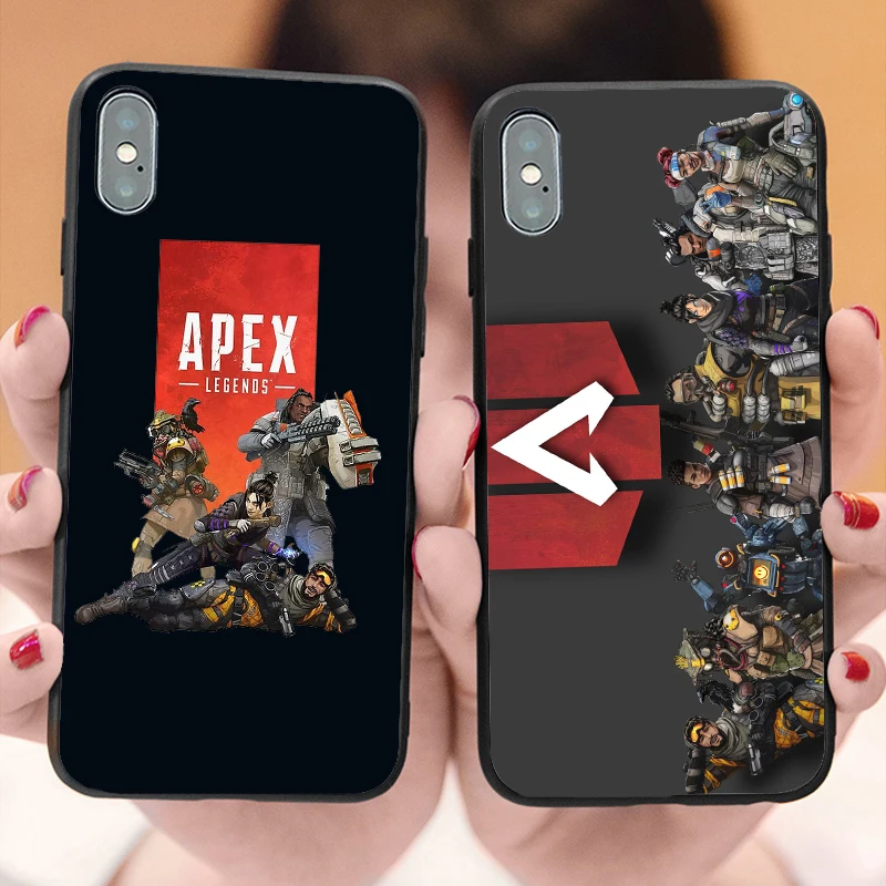 

Hot new game Apex Legends silicone TPU Back Cover Phone Cases For iPhone 5 5S SE 6 6S Plus 7 7Plus 8 8 Plus X XS Max XR XS