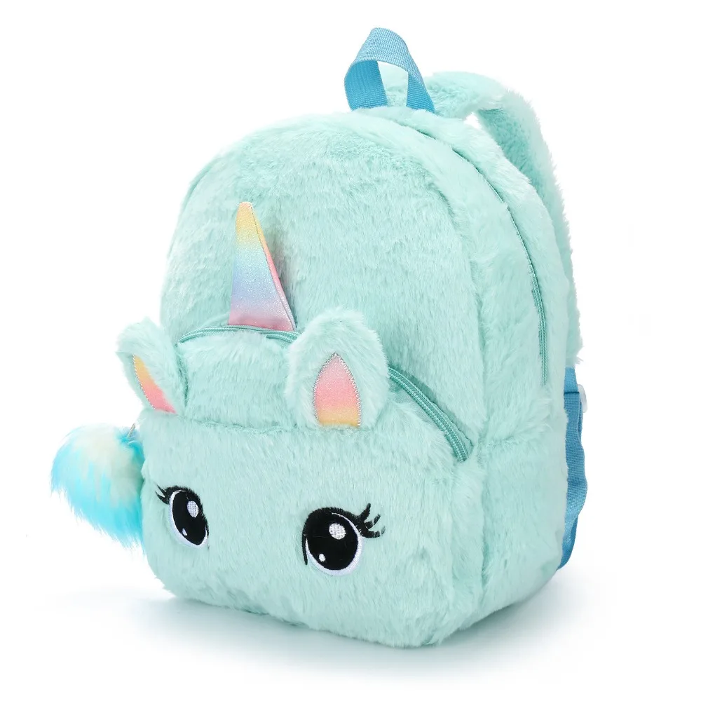 1 шт. 30 см милый мультяшный Единорог плюшевый рюкзак игрушка Kawaii модный рюкзак для девочек детский высококачественный Рождественский подарок