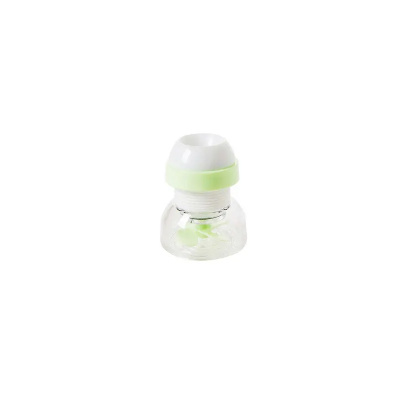 green Домашний водопроводный кран вращающийся 360 Bubbler фильтр для воды поворотная головка кухонный водопроводный фильтр Водосберегающие смесители сопла фильтры - Цвет: green