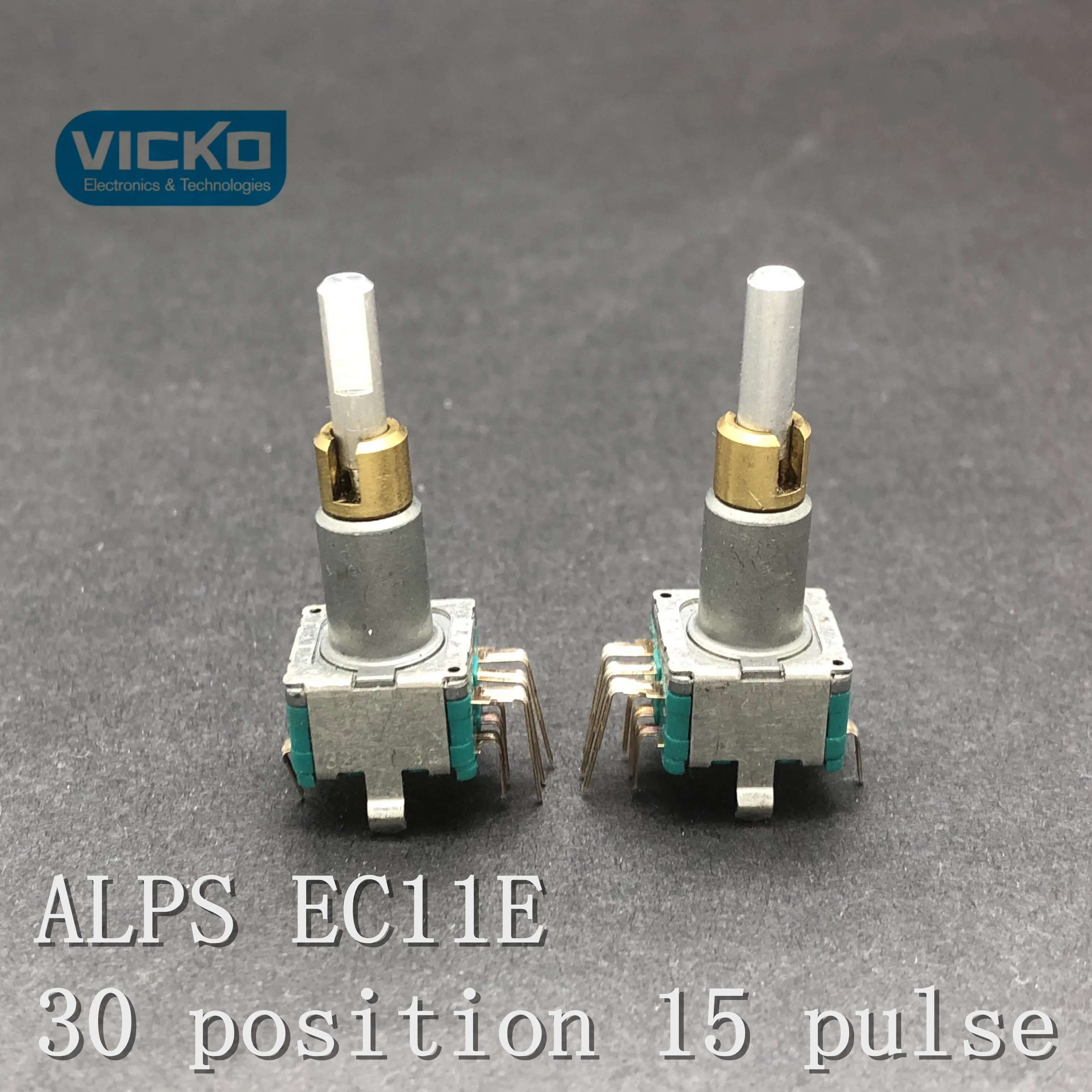 Япония ALPS EC11E двойной вал(одна ось может вращаться) кодер с переключателем 30 ПОЛОЖЕНИЕ 15 точек импульса вал 7 мм общий вал 25 мм