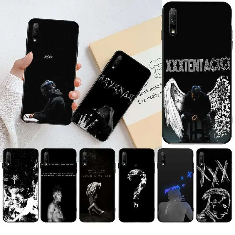 YJZFDYRM Rap Singer XXXTentacion чехол для телефона Huawei Honor 30 20 10 9 8 8x 8c v30 Lite view pro | Мобильные