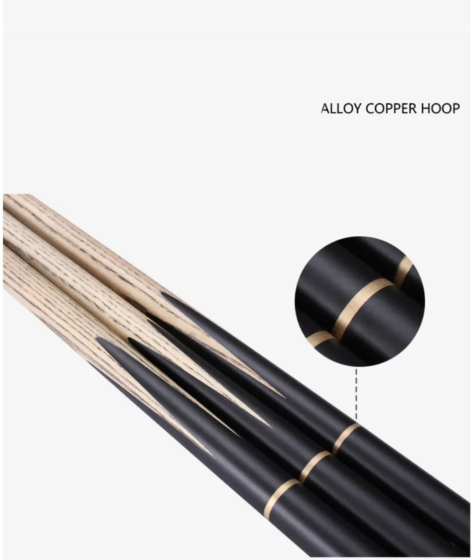 Jianying 3/4 Снукер cue Stick 10 мм черный 8 чехол для кия набор Китай