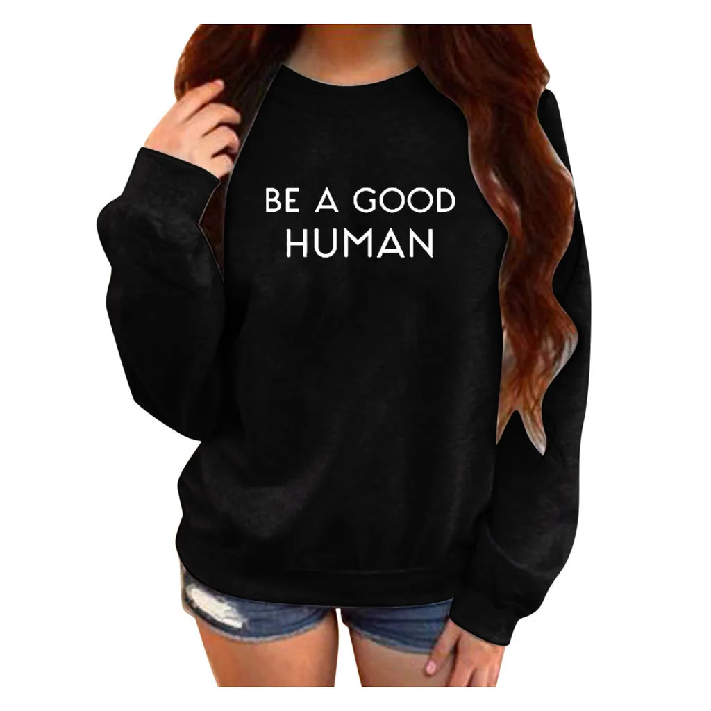 Худи sudadera mujer bluzy damskie moletom женское Inverno bluza damskie негабаритное худи M-6XL зима круглый вырез длинный рукав Z4 - Цвет: A