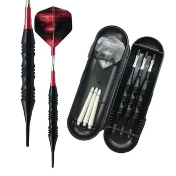 

Steel-tip Darts professional Competition Aluminum Shaft Coated Metal Barrel PET Scraper Needle-point Darts In 5 Colors With Case