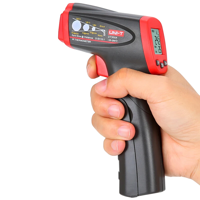 

UNI- T UT300A High-precision Infrared Thermometer Thermometer Water Temperature Oil temperature Industrial ElectronicThermometer